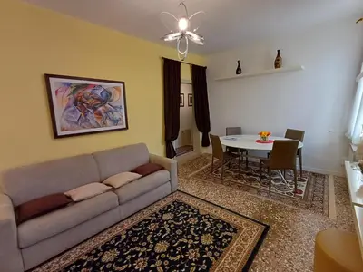 Area soggiorno di Fortuny Loft