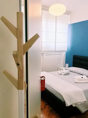 Letto o letti in una camera di Altinate33