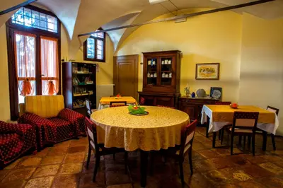 Area soggiorno di Hotel La Corte