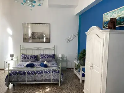Letto o letti in una camera di Venezia Naturalmente