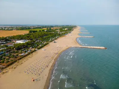 Paesaggio naturale nelle vicinanze di questo campeggio di lusso