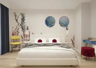 Letto o letti in una camera di Hotel Villa Eugenia - 3 Stelle Superior con Private SPA e Piscina