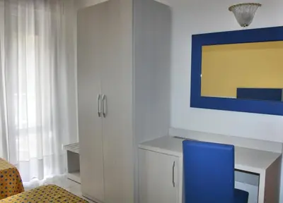 Letto o letti in una camera di Hotel Eraclea