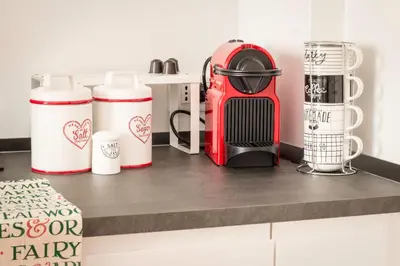 Set per la preparazione di tè e caffè presso Charmant Palladio - Vicenza City Center