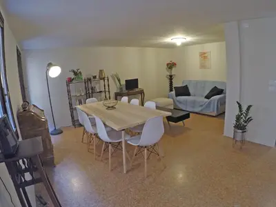 Area soggiorno di San Polo Family Apartment