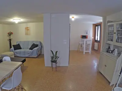 Area soggiorno di San Polo Family Apartment