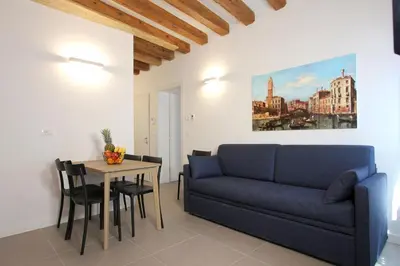Area soggiorno di Residence degli Artisti