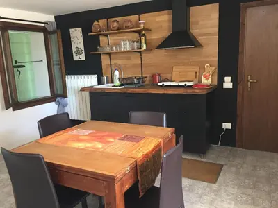 Cucina o angolo cottura di Al 97 Locazione turistica