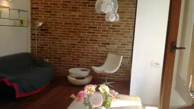 Area soggiorno di Apartment life in Venice