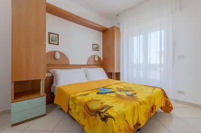 Letto o letti in una camera di Hotel Sole