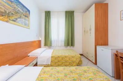 Letto o letti in una camera di B&B New Aurora Venice