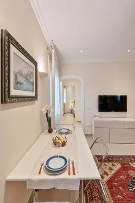 TV o dispositivi per l'intrattenimento presso Romance in Rialto - your house to stay together