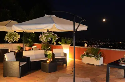 Balcone o terrazza di B&b Ca'Baracca Bellavista