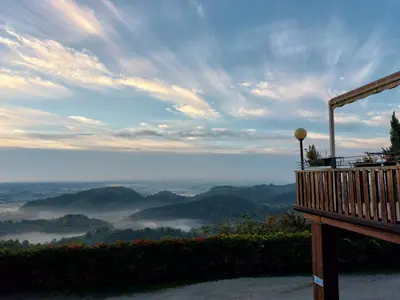 Paesaggio naturale nelle vicinanze del bed & breakfast