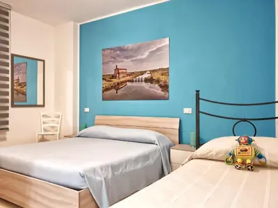 Letto o letti in una camera di Appartamenti Vanin