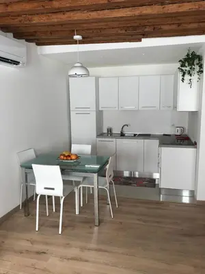 Cucina o angolo cottura di Appartamento treVi