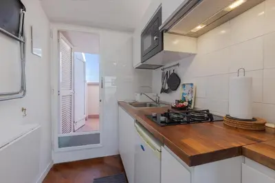 Cucina o angolo cottura di Rooftop apartment Mestre