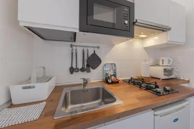 Cucina o angolo cottura di Rooftop apartment Mestre