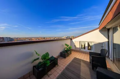 Balcone o terrazza di Rooftop apartment Mestre