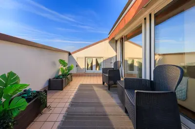 Balcone o terrazza di Rooftop apartment Mestre