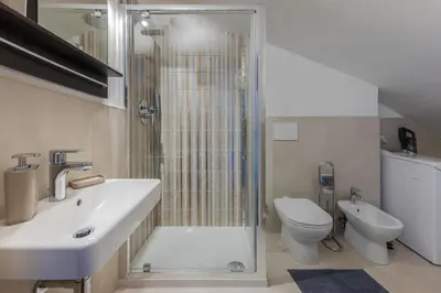 Bagno di Rooftop apartment Mestre