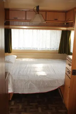 Letto o letti in una camera di Camping Parco Capraro