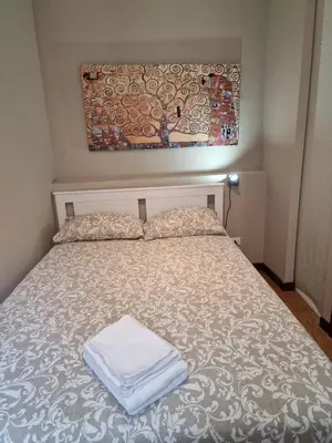 Letto o letti in una camera di San Pietro Apartment