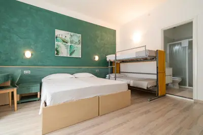 Letto o letti in una camera di Hotel Ettoral