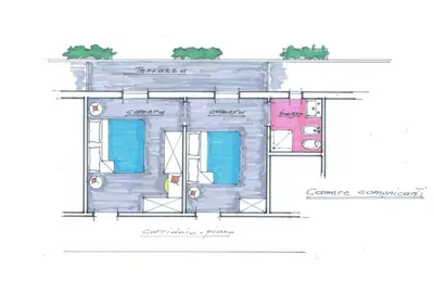 Planimetria di Hotel Rosmary