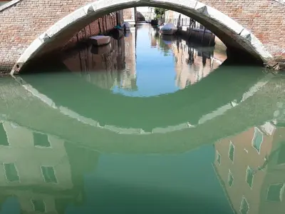 Vista sul fiume nelle vicinanze dell'appartamento