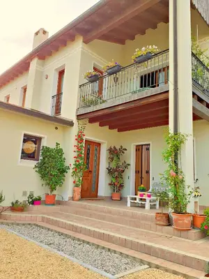 Balcone o terrazza di Le Vigne di Annalisa Sweet Relax Rooms in Unesco Prosecco D.o.c.g.