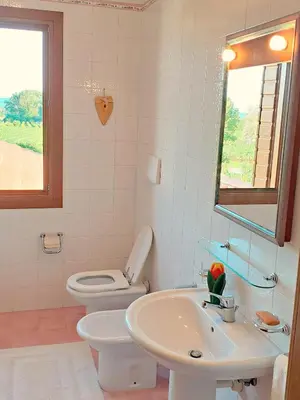 Bagno di Le Vigne di Annalisa Sweet Relax Rooms in Unesco Prosecco D.o.c.g.
