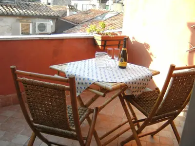 Balcone o terrazza di Ca' San Silvestro 2 terrazze nel cuore di Venezia