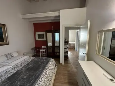 Letto o letti in una camera di Relax garden villa 1ora da venezia