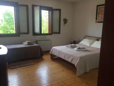 Letto o letti in una camera di ca vittoria
