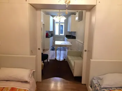 Letto o letti in una camera di San Marco square apartament