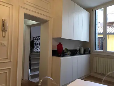Cucina o angolo cottura di San Marco square apartament
