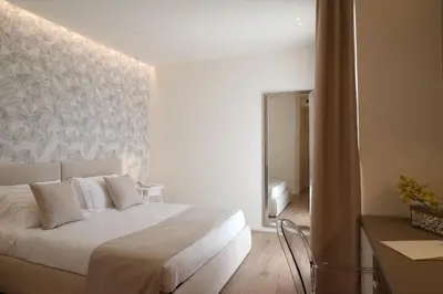 Letto o letti in una camera di Hotel Elite