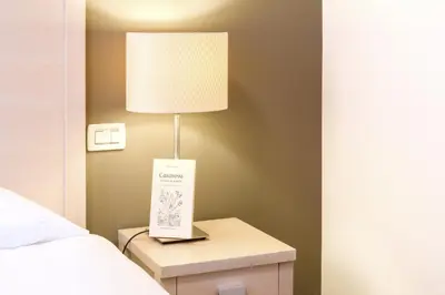 Letto o letti in una camera di Casanova ai Tolentini