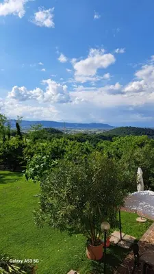 Paesaggio naturale nelle vicinanze of country house