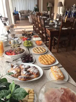 Cibo presso il bed & breakfast o nelle vicinanze