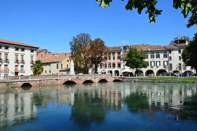 Vista sul fiume nelle vicinanze dell'affittacamere