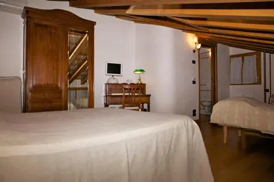 Letto o letti in una camera di Agriturismo Marani
