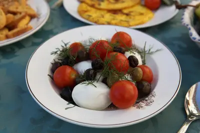 Cibo presso l'agriturismo o nelle vicinanze