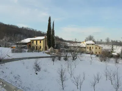 Agriturismo Marani durante l'inverno