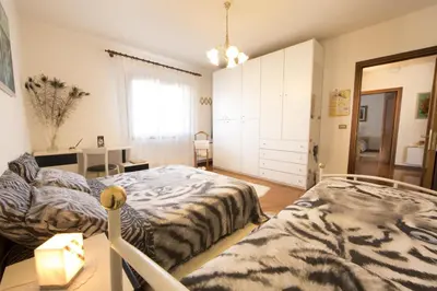 Letto o letti in una camera di B&B Le Tre Grazie