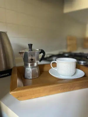Set per la preparazione di tè e caffè presso Il Palazzetto