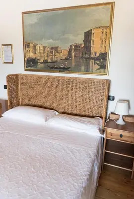 Letto o letti in una camera di Agriturismo Corte Del Brenta