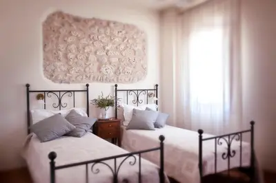 Letto o letti in una camera di Agriturismo Prime Gemme