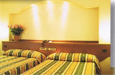 Letto o letti in una camera di Hotel Piroga Padova